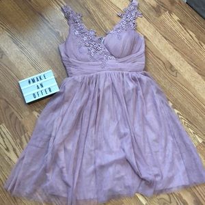 ModCloth Geode Tulle Dress